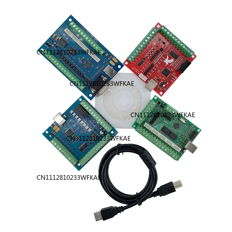 5 Axis Cnc Breakout Board Interface Mach3 - 1 шт. Интерфейсная плата-драйвер для ЧПУ