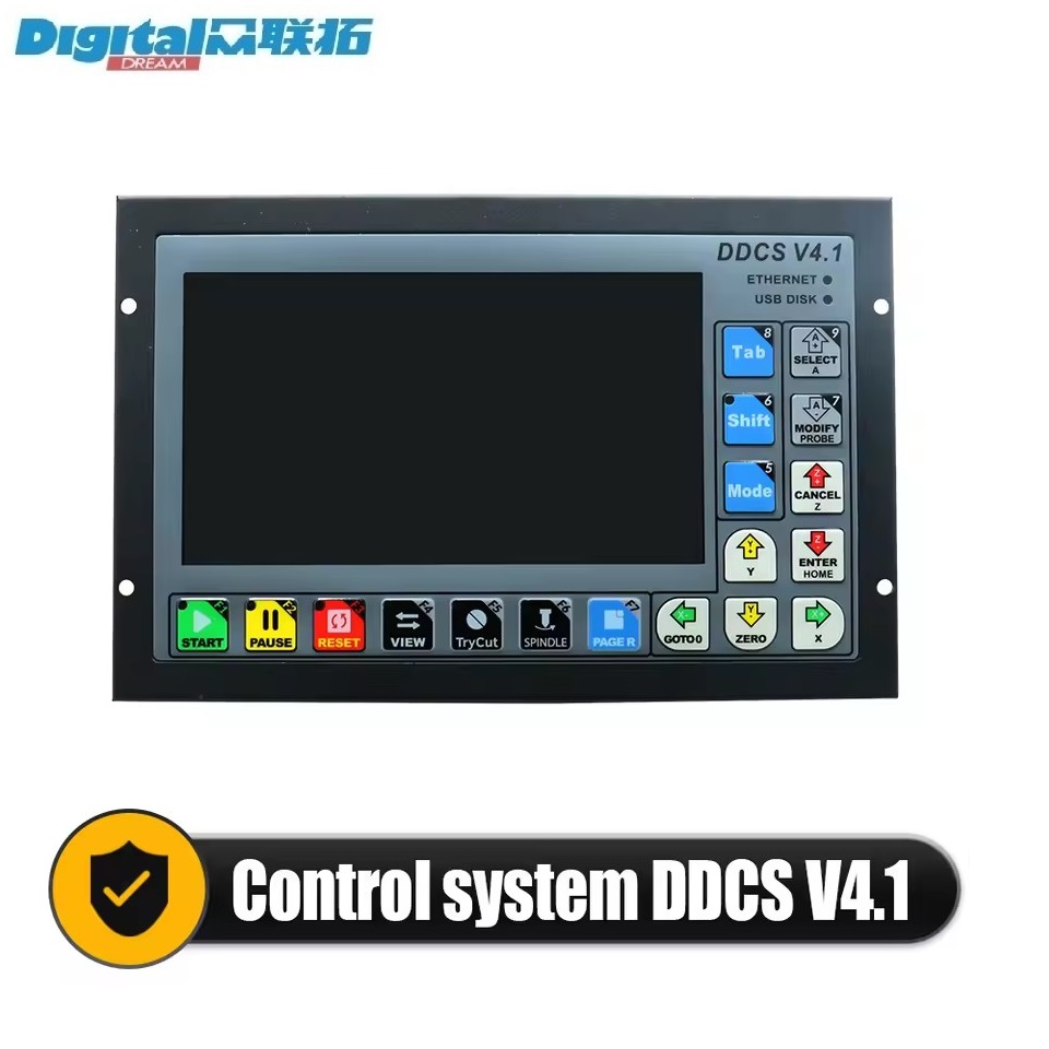 Цифровая система управления ЧП – обзор и цена Ddcs V4.1 4 Axis Cnc Offline Controller