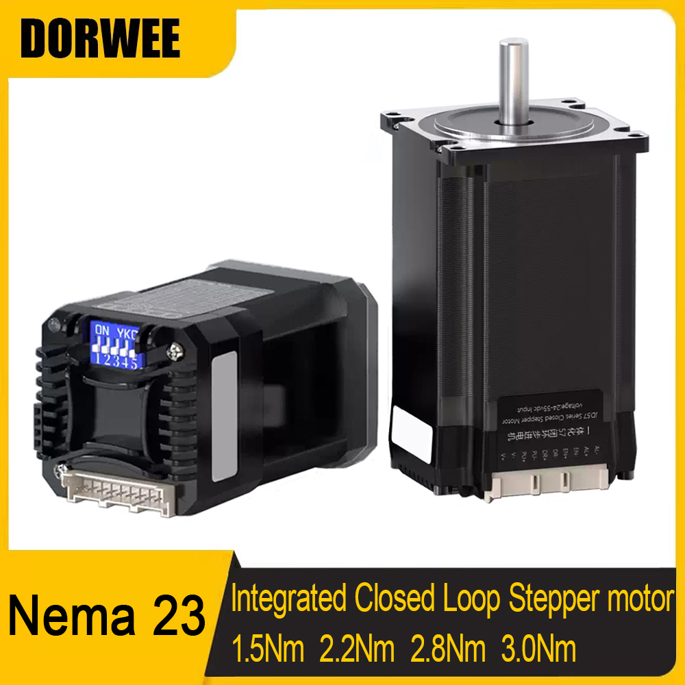 Встроенный шаговый двигатель с – обзор и цена Nema 23 Closed Loop Stepper Motor Driver Kit