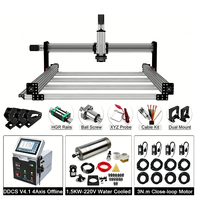 Система автономного управления – обзор и цена Ddcs V4.1 4 Axis Cnc Offline Controller