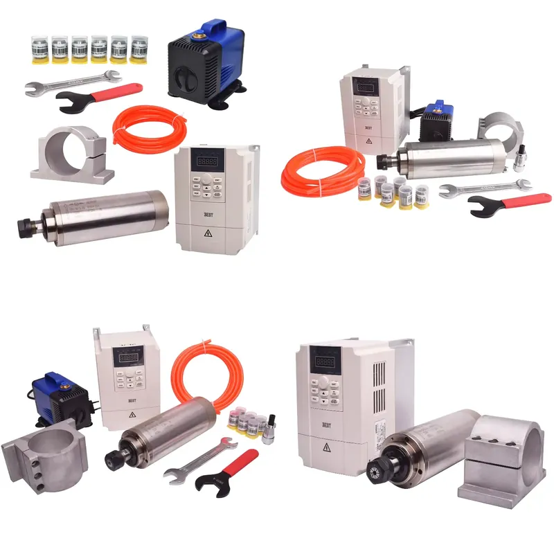 Gdz80 2.2кВт шпиндель с водяны – обзор и цена 2.2Kw Water Cooled Spindle Kit Vfd
