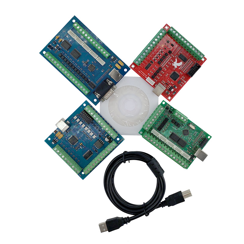 1 шт. Интерфейсная плата-драйв – обзор и цена Mach3 Usb Cnc Controller 4 Axis 100Khz
