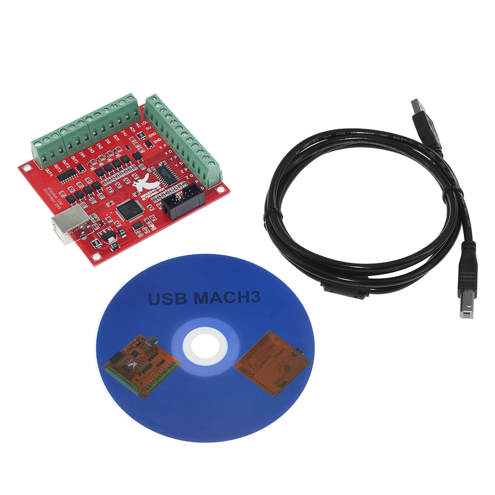 Коммутационная плата MACH3 CNC – обзор и цена Mach3 Usb Cnc Controller 4 Axis 100Khz