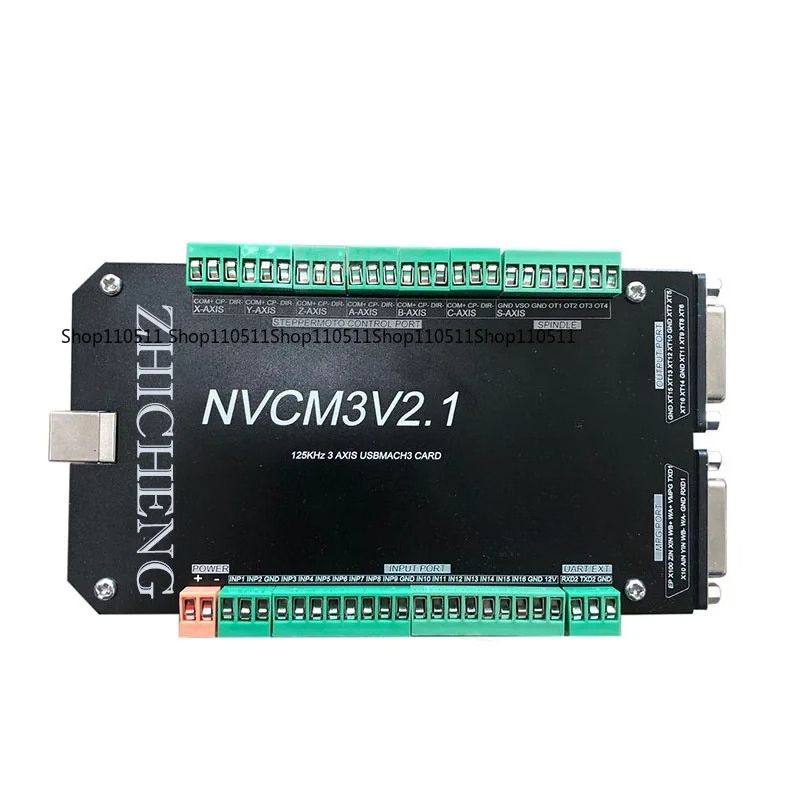V2.1 3/4/5/6-осевой контроллер – обзор и цена 5 Axis Cnc Breakout Board Interface Mach3