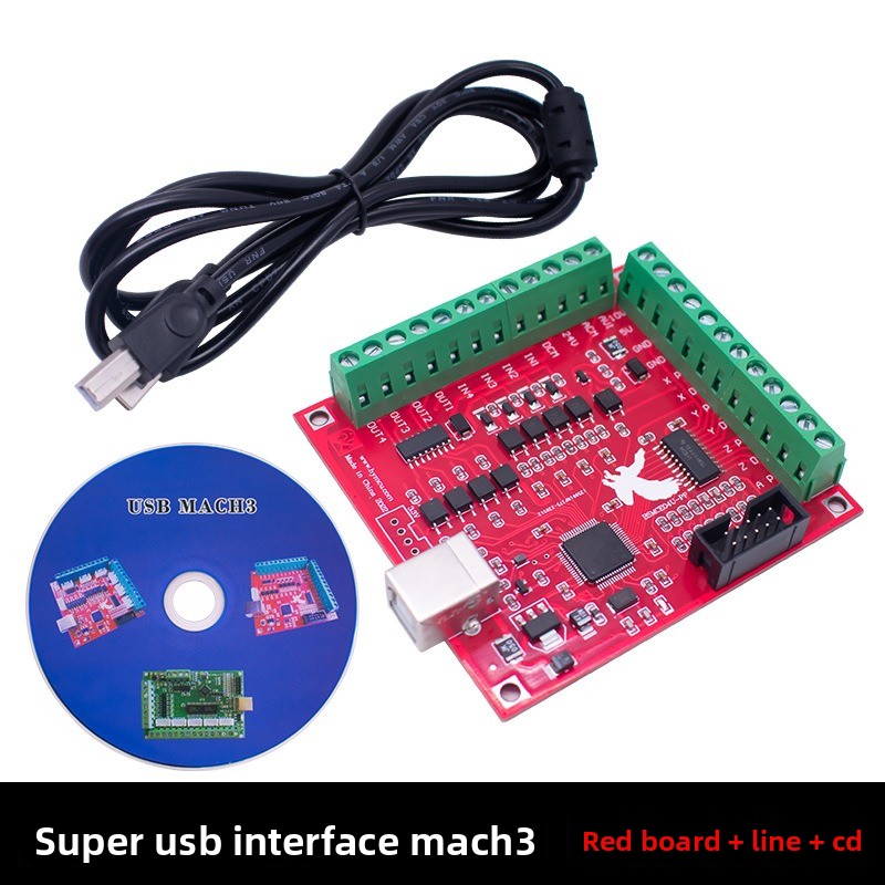Коммутационная плата с ЧПУ USB – обзор и цена Mach3 Usb Cnc Controller 4 Axis 100Khz