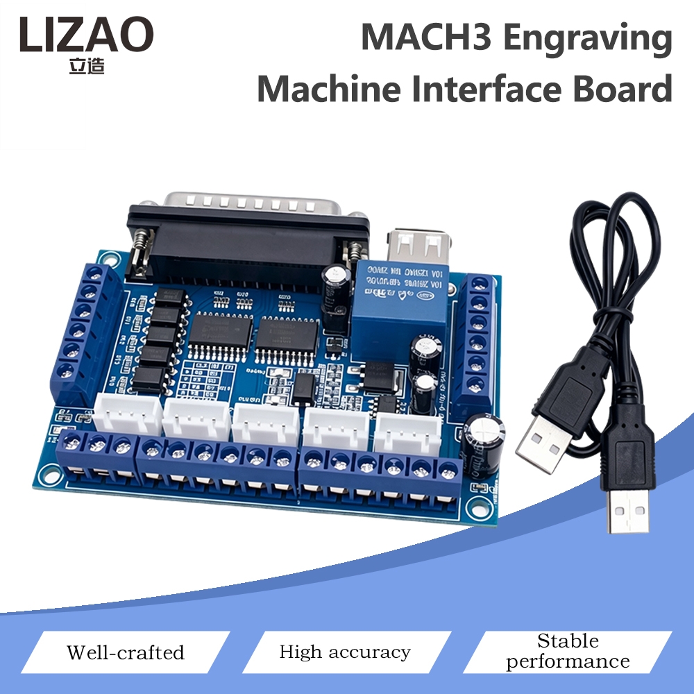 Плата управления MACH3 CNC с и – обзор и цена 5 Axis Cnc Breakout Board Interface Mach3
